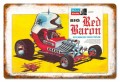 Vintage-Retro Big Red Baron Metal-Tin Sign
