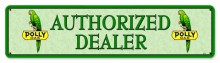 Vintage-Retro Polly Gas Dealer Metal-Tin Sign