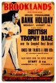 Vintage-Retro Brooklands Metal-Tin Sign 16 x 24 Inches