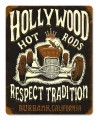 Vintage-Retro Hollywood Roadster Metal-Tin Sign