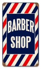 Vintage-Retro Barber Shop Metal-Tin Sign