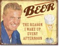 Retro Beer - The Reason Metal Sign