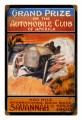 Retro Savannah 400 Metal Sign 12 x 18 Inches