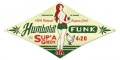 Vintage-Retro Humboldt Funk Diamond Metal-Tin Sign
