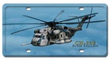 Vintage-Retro CH-53E Super Stallion License Plate