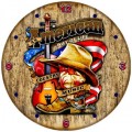 Vintage-Retro Way of Life Wall Clock