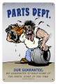 Vintage-Retro Parts Dept Metal-Tin Sign