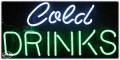 Neon Business Sign - Cold Drinks