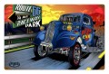 Retro Gasser Evil Tin Sign