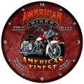 Vintage-Retro American Biker Wall Clock