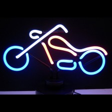 Retro CHOPPER NEON SCULPTURE  14 W  x 8 H x 6 D