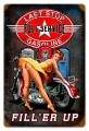 Vintage-Retro Last Stop Gas Metal-Tin Sign