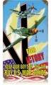 Vintage-Retro V for Victory Metal-Tin Sign