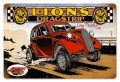 Vintage-Retro Lions Color Metal-Tin Sign