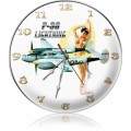 Vintage-Retro P-38 Nude Wall Clock