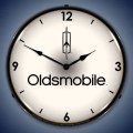Vintage-Retro  Oldsmobile Lighted Wall Clock