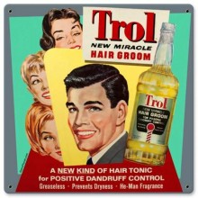 Vintage-Retro Trol Metal-Tin Sign