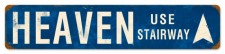Vintage-Retro Heaven Stairway Metal-Tin Sign