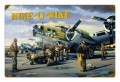 Retro Nine O Nine Tin Sign 18 x 12 Inches