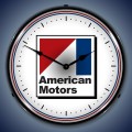 Vintage-Retro  American Motors Lighted Wall Clock