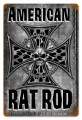 Vintage-Retro American Rat Rod Metal-Tin Sign