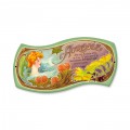 Vintage Aureole Perfume Tin Sign 12 x 7 Inches