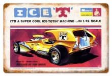 Vintage-Retro Ice T Metal-Tin Sign