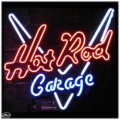 Neon Bar Sign - Hot Rod Garage