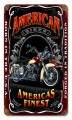 Vintage-Retro American Biker Metal-Tin Sign