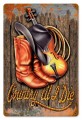 Vintage-Retro Country Til I Die Metal-Tin Sign