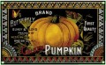 Pumpkin Porcelain Sign