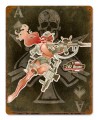 Vintage-Retro Specialty Girl Metal-Tin Sign