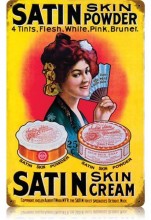 Vintage-Retro Satin Metal-Tin Sign