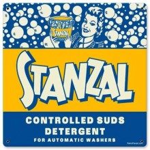 Vintage-Retro Stanzal Metal-Tin Sign
