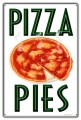 Vintage-Retro Hot Pizza Metal-Tin Sign 4