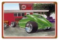 Vintage-Retro A W Custom Rod Metal-Tin Sign