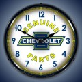 Vintage-Retro  Chevy Parts Vintage Lighted Wall Clock