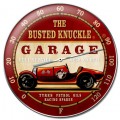 Vintage  Old Race Car Thermometer 1
