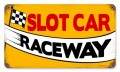 Vintage-Retro Slot Car Metal-Tin Sign