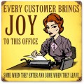 Vintage-Retro Every Customer Metal-Tin Sign