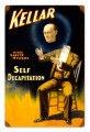 Vintage-Retro Keller Self Decapitation Metal-Tin Sign