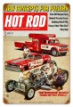 Vintage-Retro Hot Rod Magazine August 1970 Cover Metal-Tin Sign