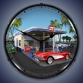 Vintage-Retro  1959 Corvette Lighted Wall Clock