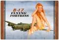 Vintage-Retro B-17 Redhead Metal-Tin Sign LARGE