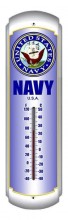 Vintage-Retro Navy Thermometer