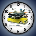 Vintage-Retro  1955 Bel Air 4 door Lighted Wall Clock