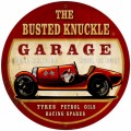 Vintage  Old Race Car Tin Sign 3