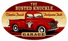 Retro Old Truck Metal Sign