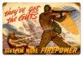Vintage-Retro They've Got The Guts Metal-Tin Sign