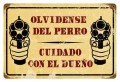 Vintage-Retro Cuidado Metal-Tin Sign